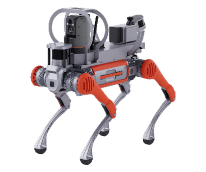 Robot czworonożny AI Unitree Robot strażacki XY-F2D-S (kamera dzienno-termowizyjna + skan